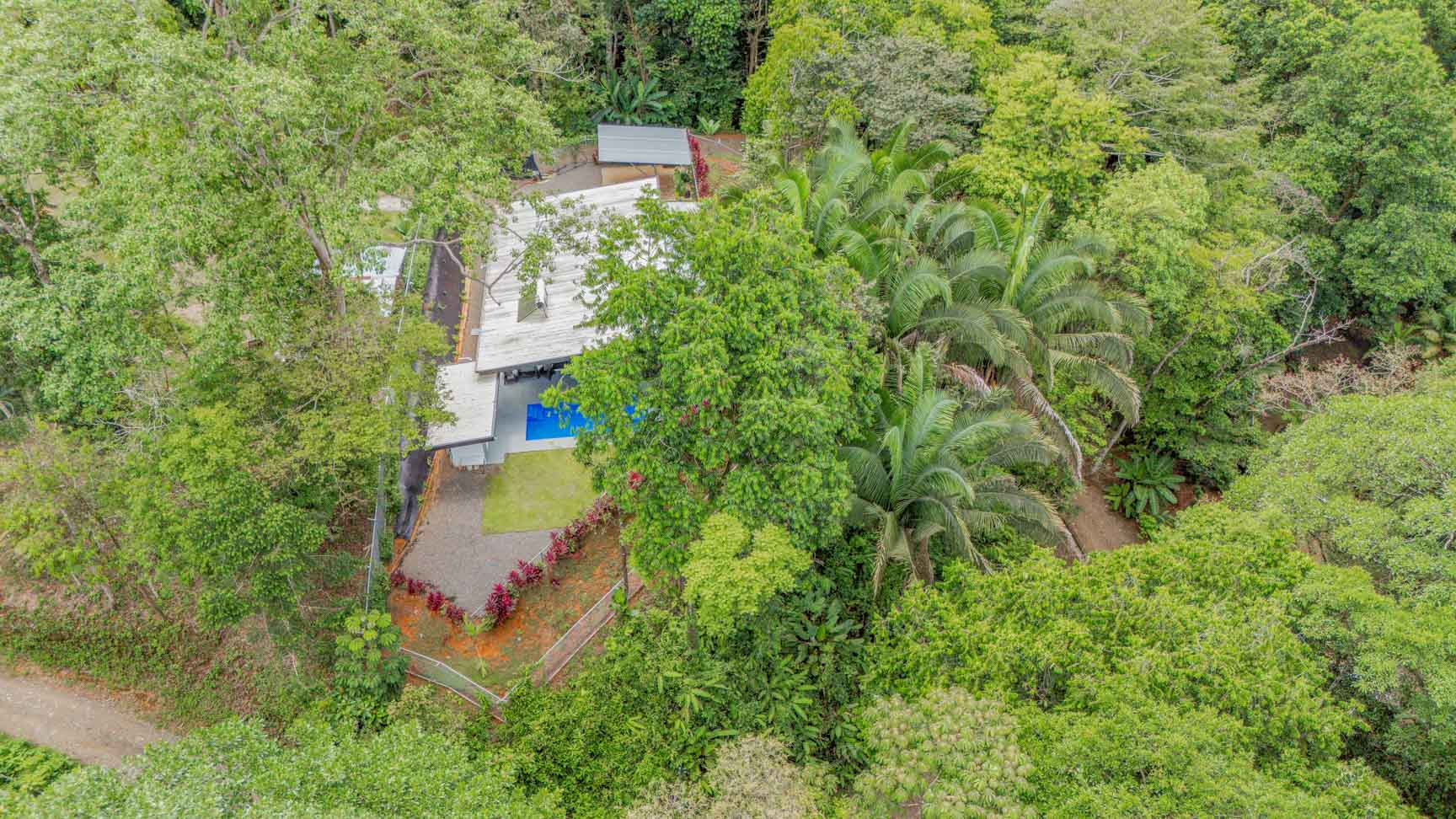 Jungle-Immersed Modern Retreat with Riverfront, Pool, and Expansion Potential in Cinco Ventanas selected