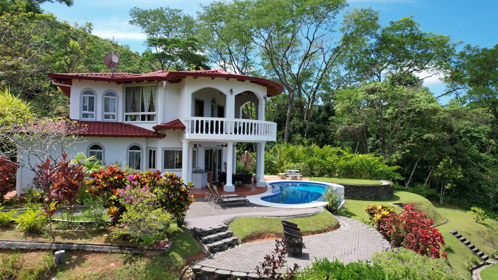 Ojochateau - Rare Ocean & Mountain View 4BR Home in Costa Rica selected