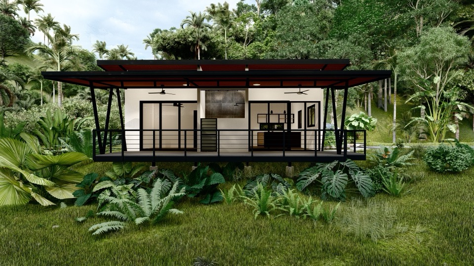 Brand New 2 Bedroom Home on Acreage Backing onto Jungle and Creek selected