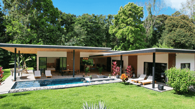 Stunning New Modern Home in Ojochal – Usable Lot Surrounded by Jungle and Creeks image 1