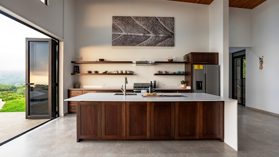 Brand New Mountain Home With Sunset Ocean Views in Tinamastes selected