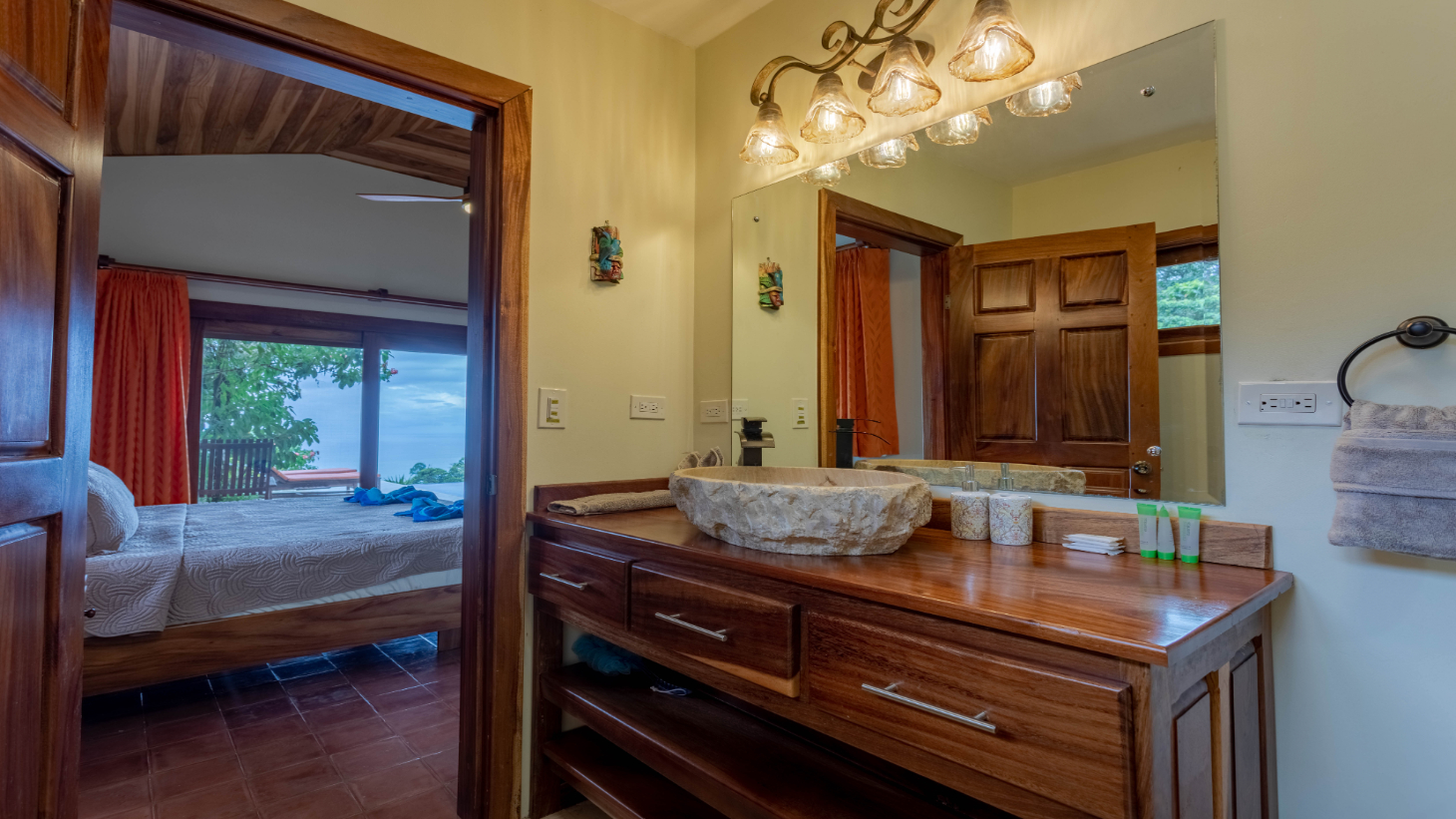 Ocean View Home with Rainforest setting in Escaleras of Dominical selected