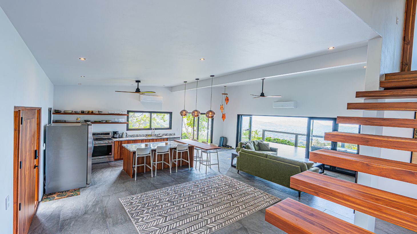Luxury Ocean View Home Surrounded Rainforest in Ojochal selected