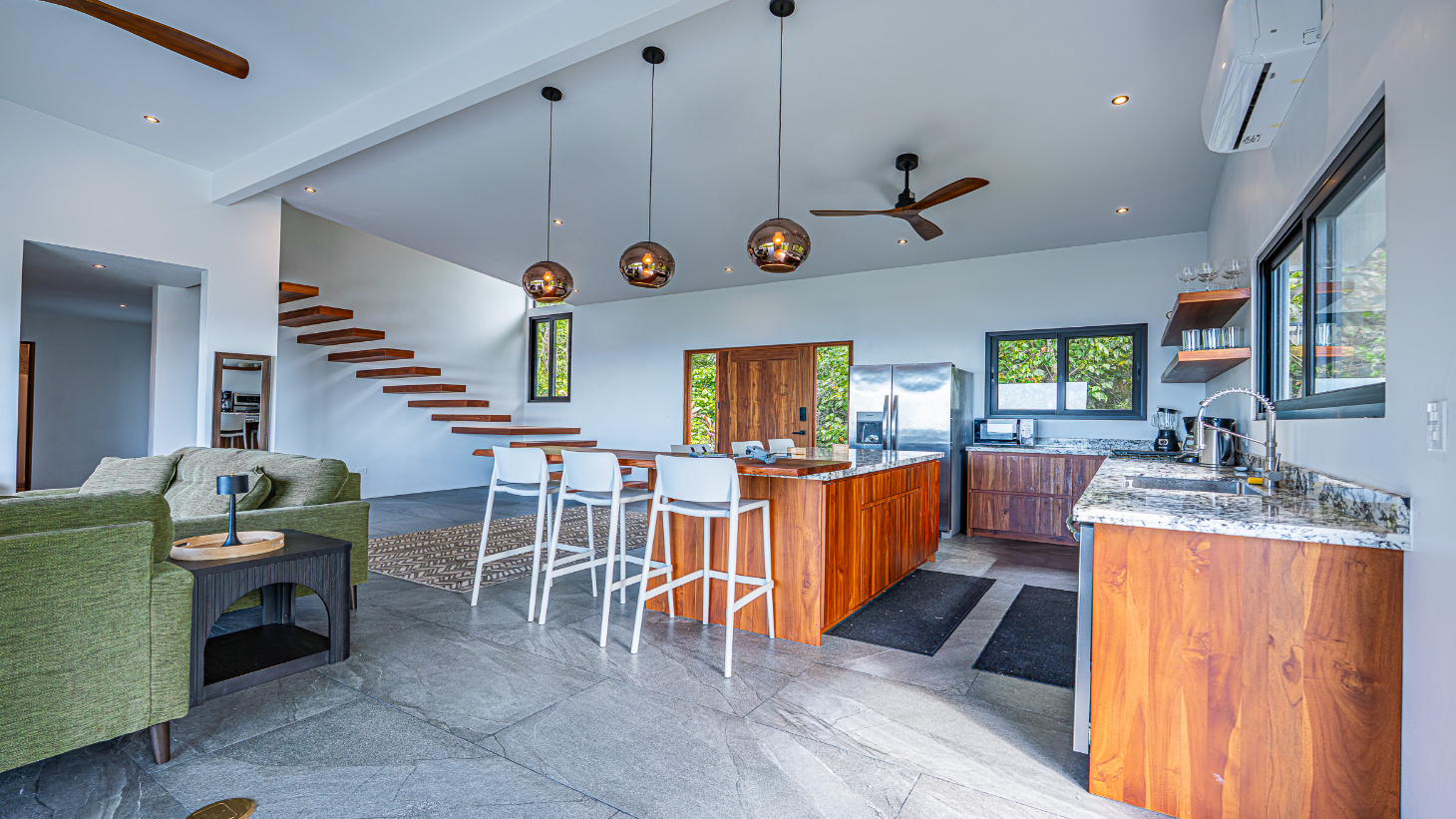 Luxury Ocean View Home Surrounded Rainforest in Ojochal selected