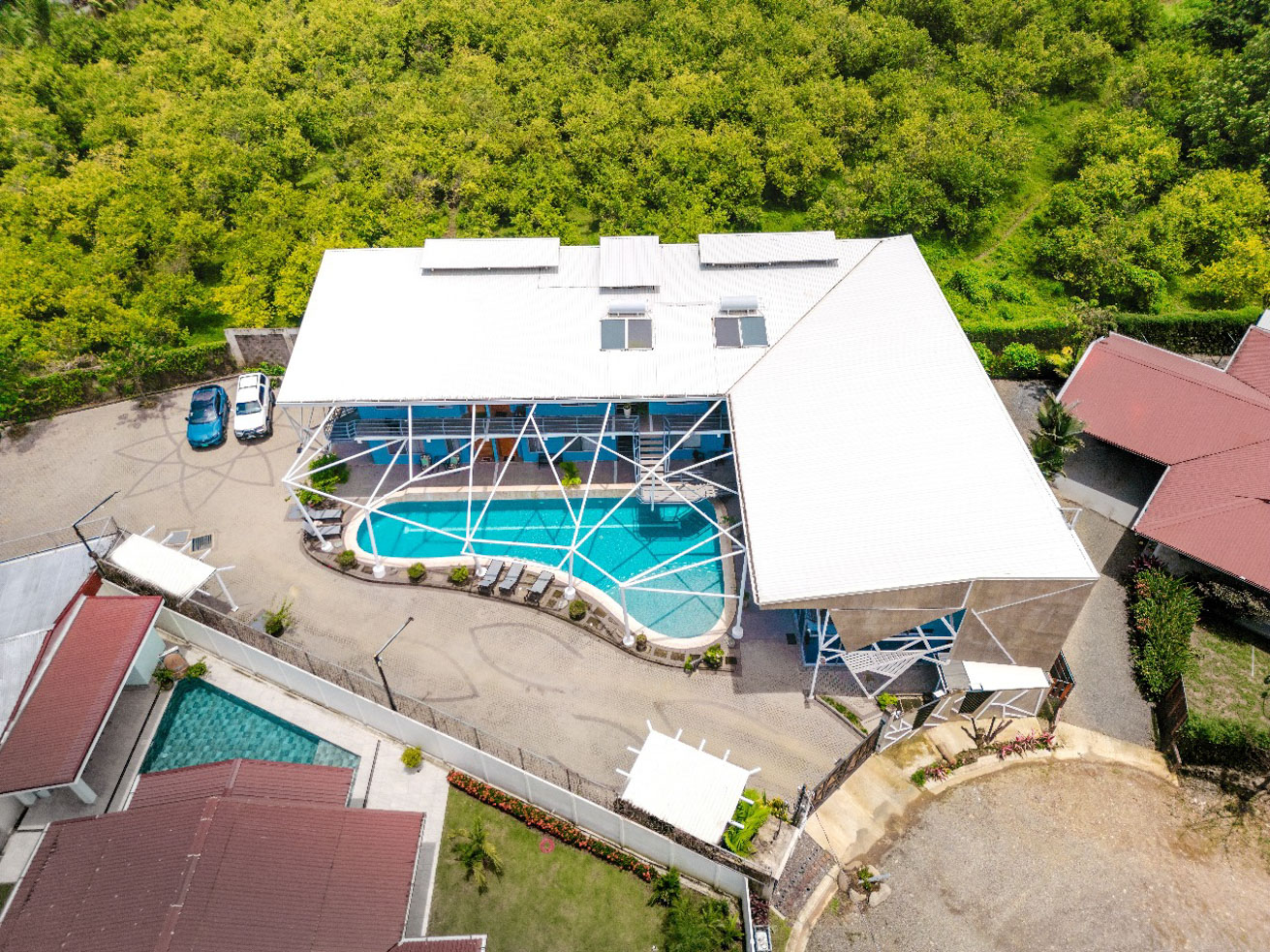 Resort-Hotel for Sale in Uvita – 12 Apartments, Private Home & Pool selected