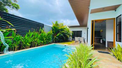Walk to Whale's Tail Beach: Turnkey Uvita Home with Private Pool image 1