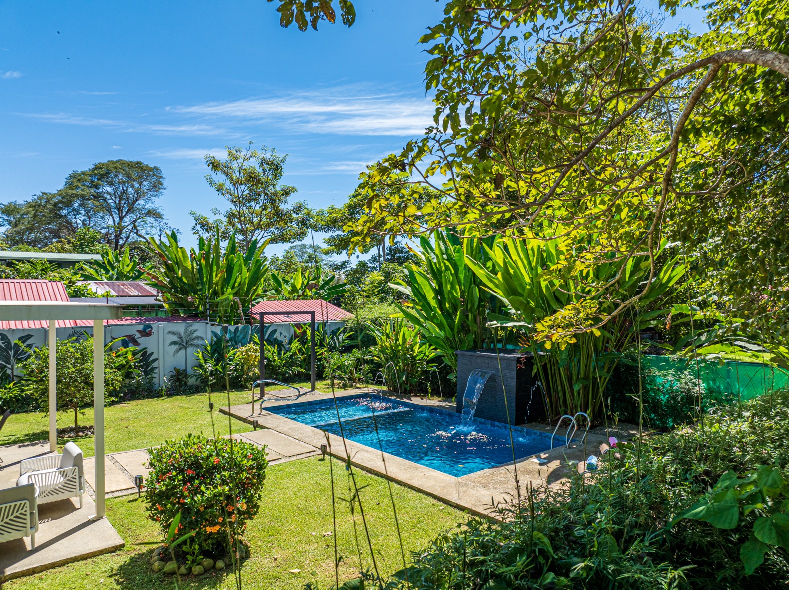 Tropical Modern Pool Residence Minutes from Marino Ballena National Park selected