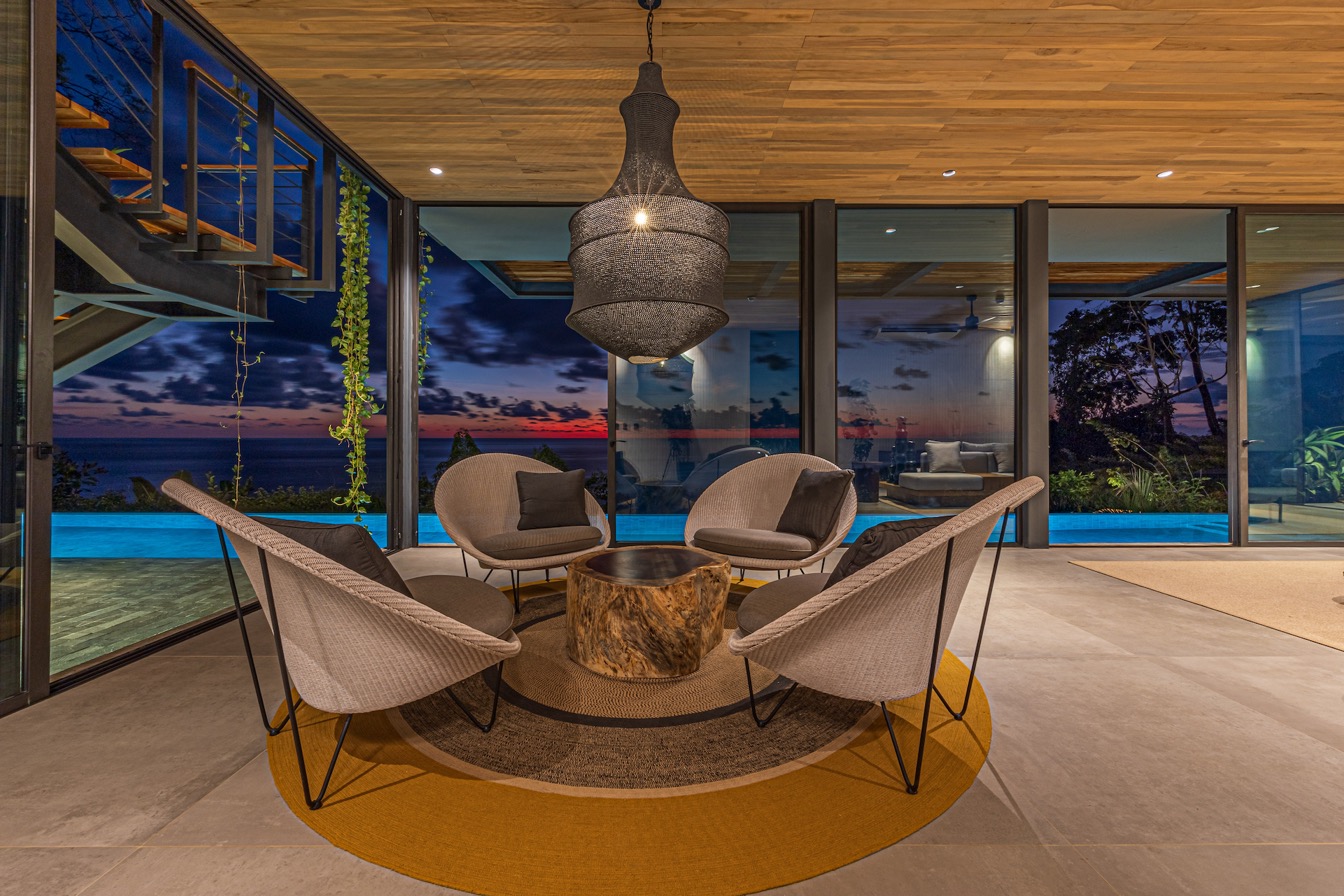 Architectural Masterpiece Overlooking the Waves of Dominical selected