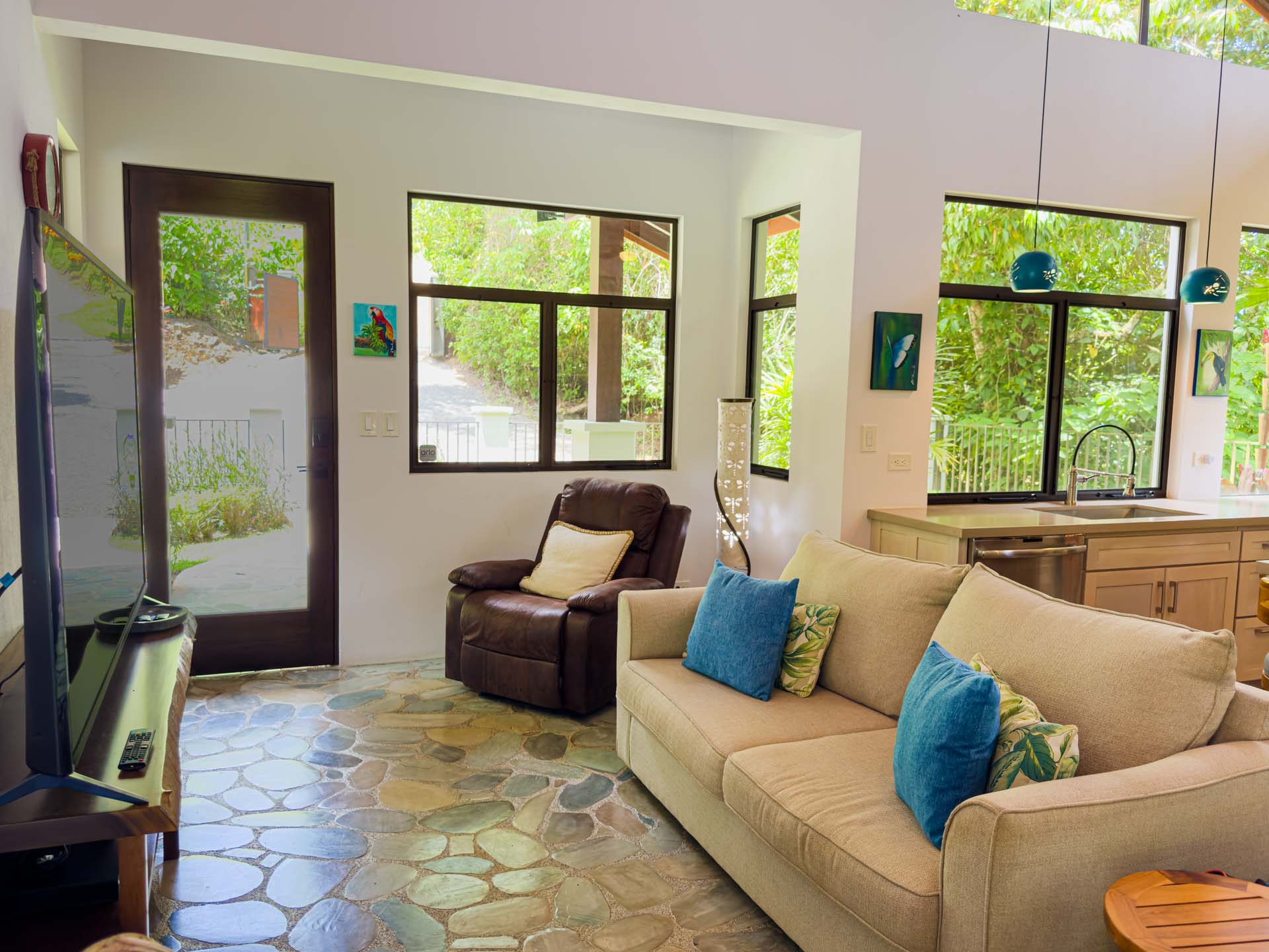 Luxury Waterfall-View Estate with Guest Casita in the Rainforest Hills of Dominical selected