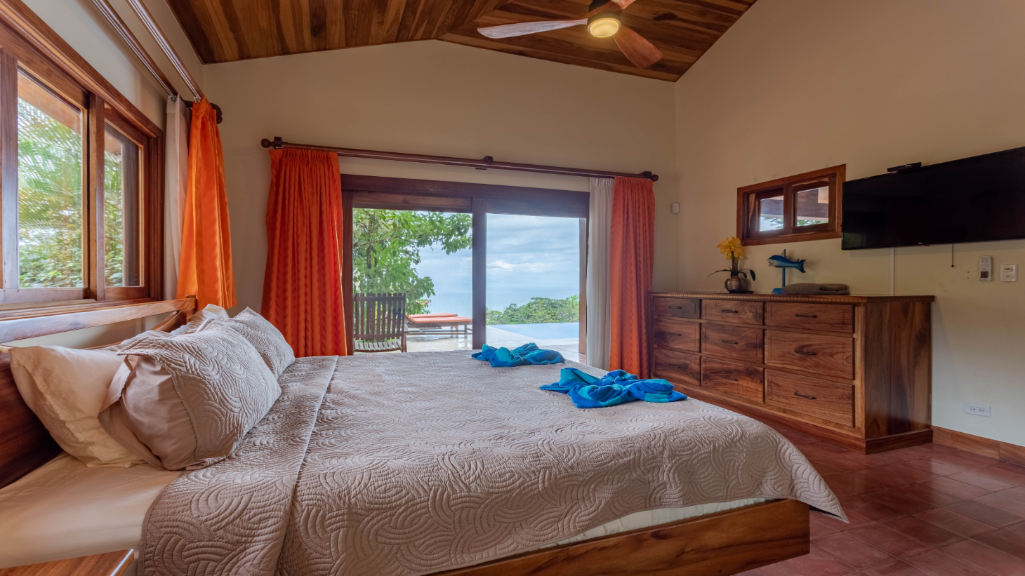 Ocean View Home with Rainforest setting in Escaleras of Dominical selected