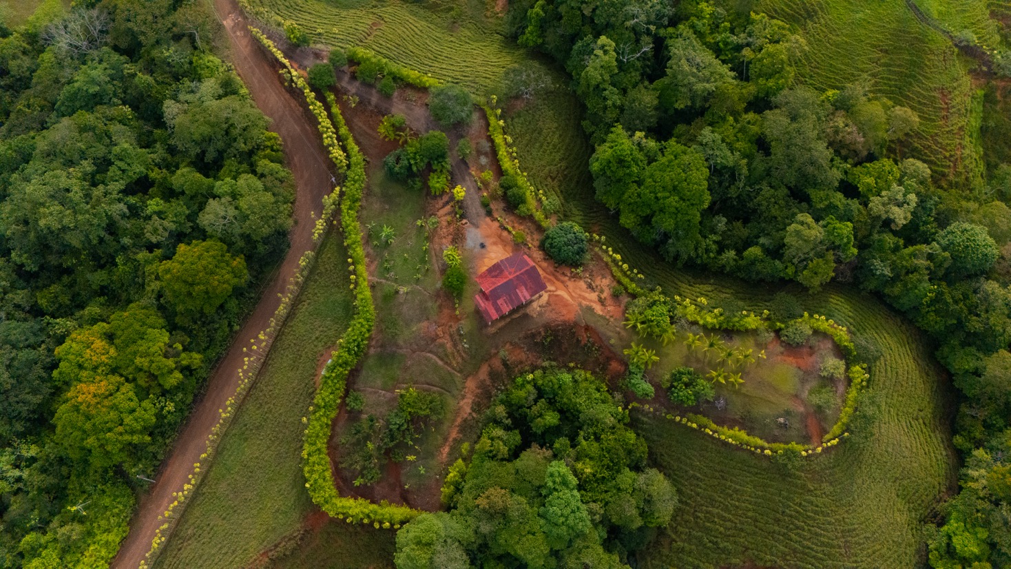 Ocean View Development Property with Waterfall Vista — 14.83 Acres in San Luis de Morete, Near Uvita selected