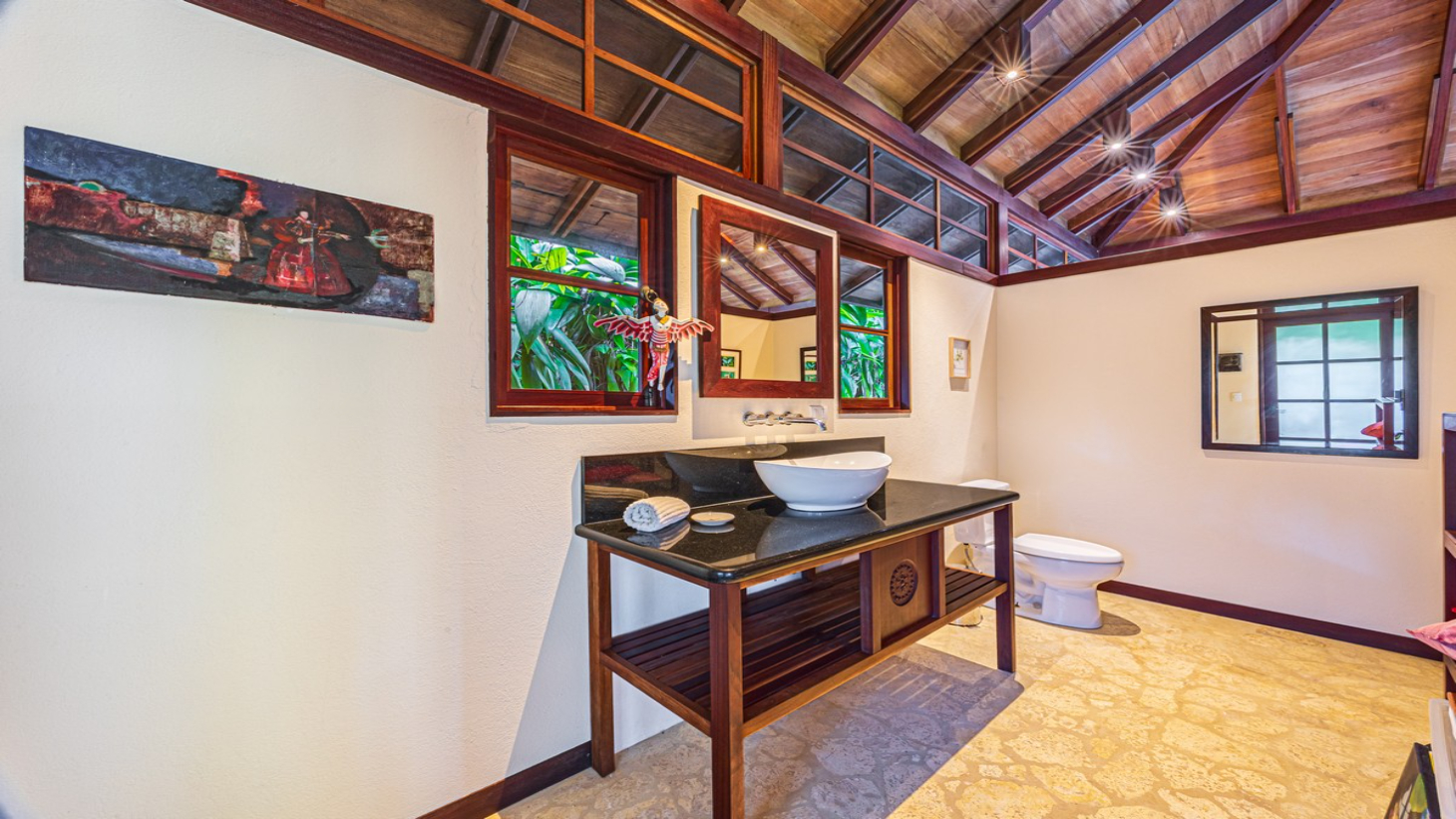1.37 ACRES – 2 Bedroom Bali Style Home With Pool And THE BEST Ocean View  selected