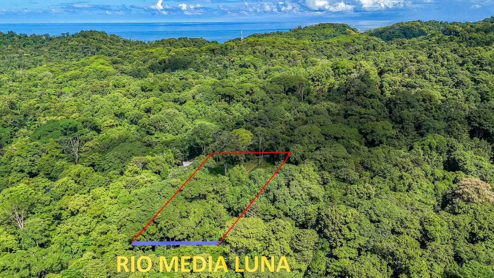 Wonderful Jungle Lot with a Crystal Mountain River Border in Ojochal selected
