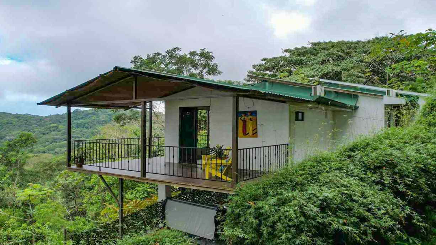Totally Remodeled Coastal Jungle 2-Bedroom Sanctuary Home with Valley & Ocean Views in Lagunas above Dominical Costa Rica selected