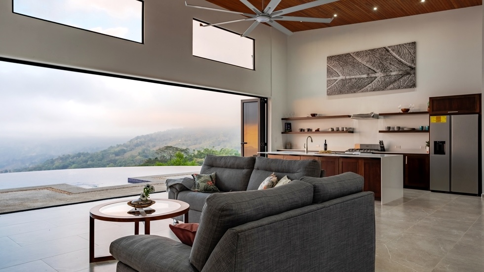 Brand New Mountain Home With Sunset Ocean Views in Tinamastes selected