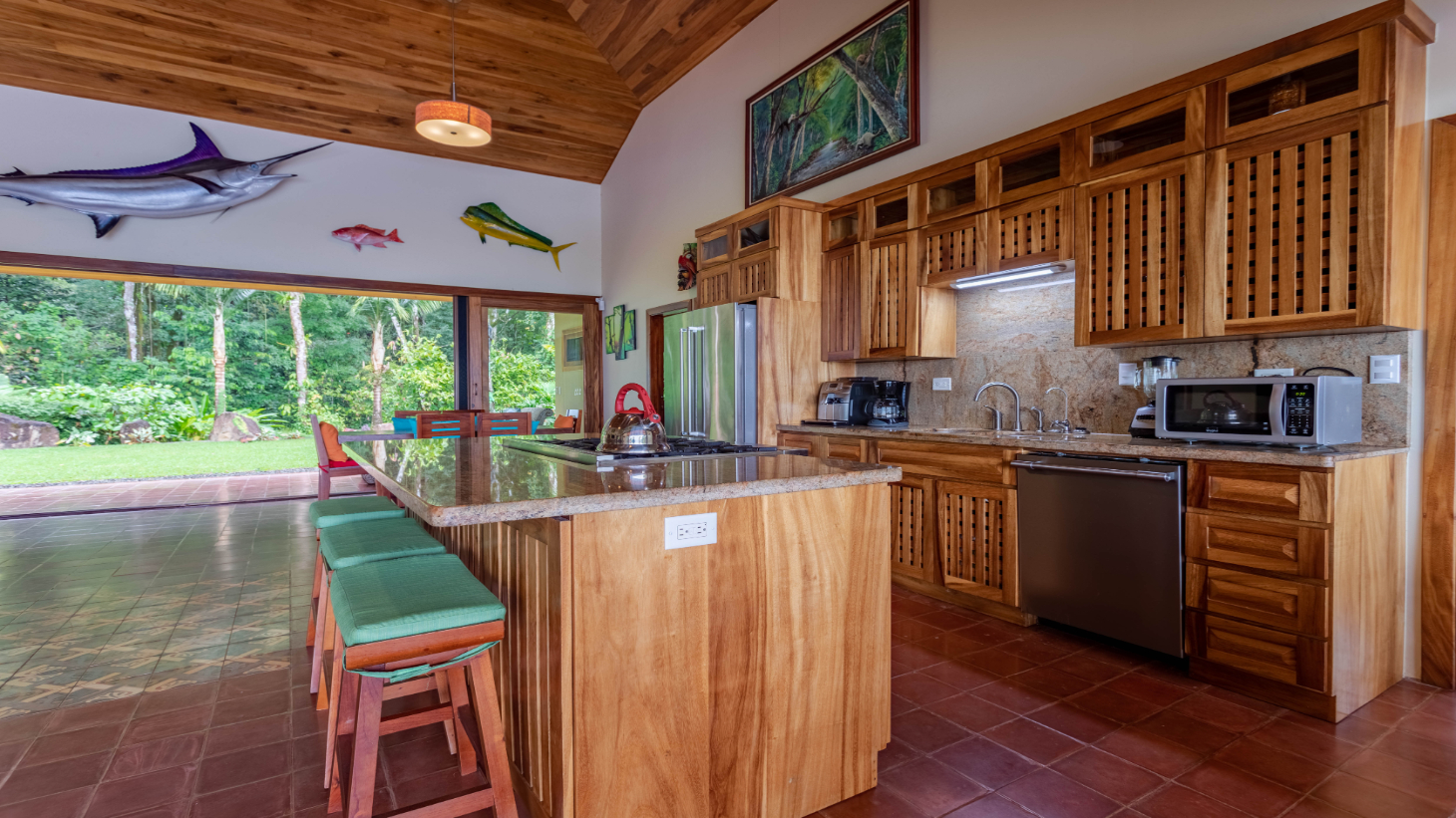 Ocean View Home with Rainforest setting in Escaleras of Dominical selected