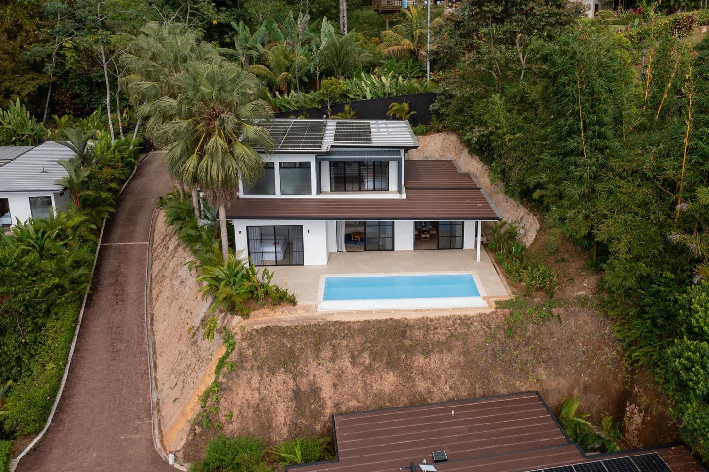 Ocean View Home with Infinity Pool, Solar System & Jungle Views in Ojochal selected
