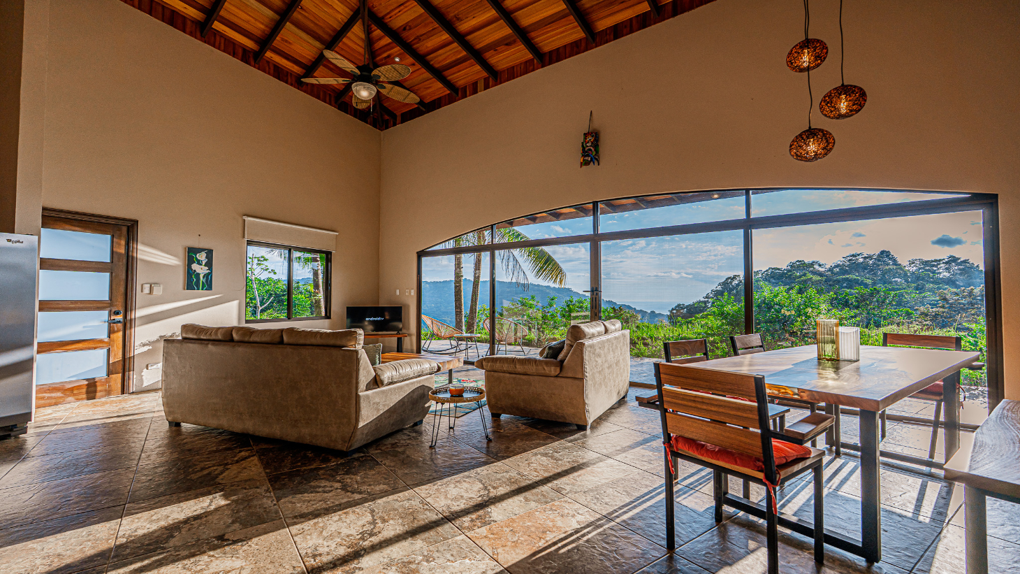 Sunset Ocean View Home on 2.6 Acres Platanillo selected