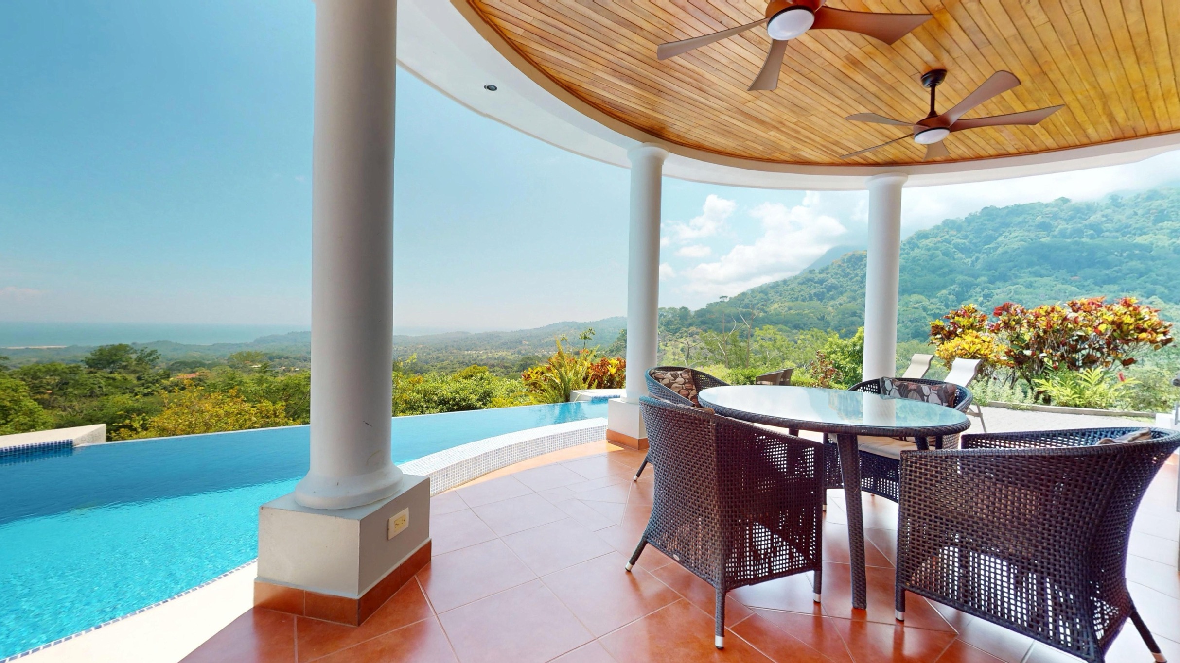 Ojochateau - Rare Ocean & Mountain View 4BR Home in Costa Rica selected