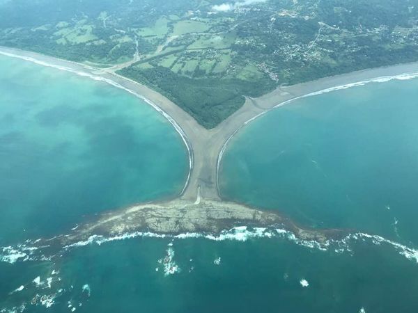 Marino Ballena National Park in the Southern Zone of Costa Rica