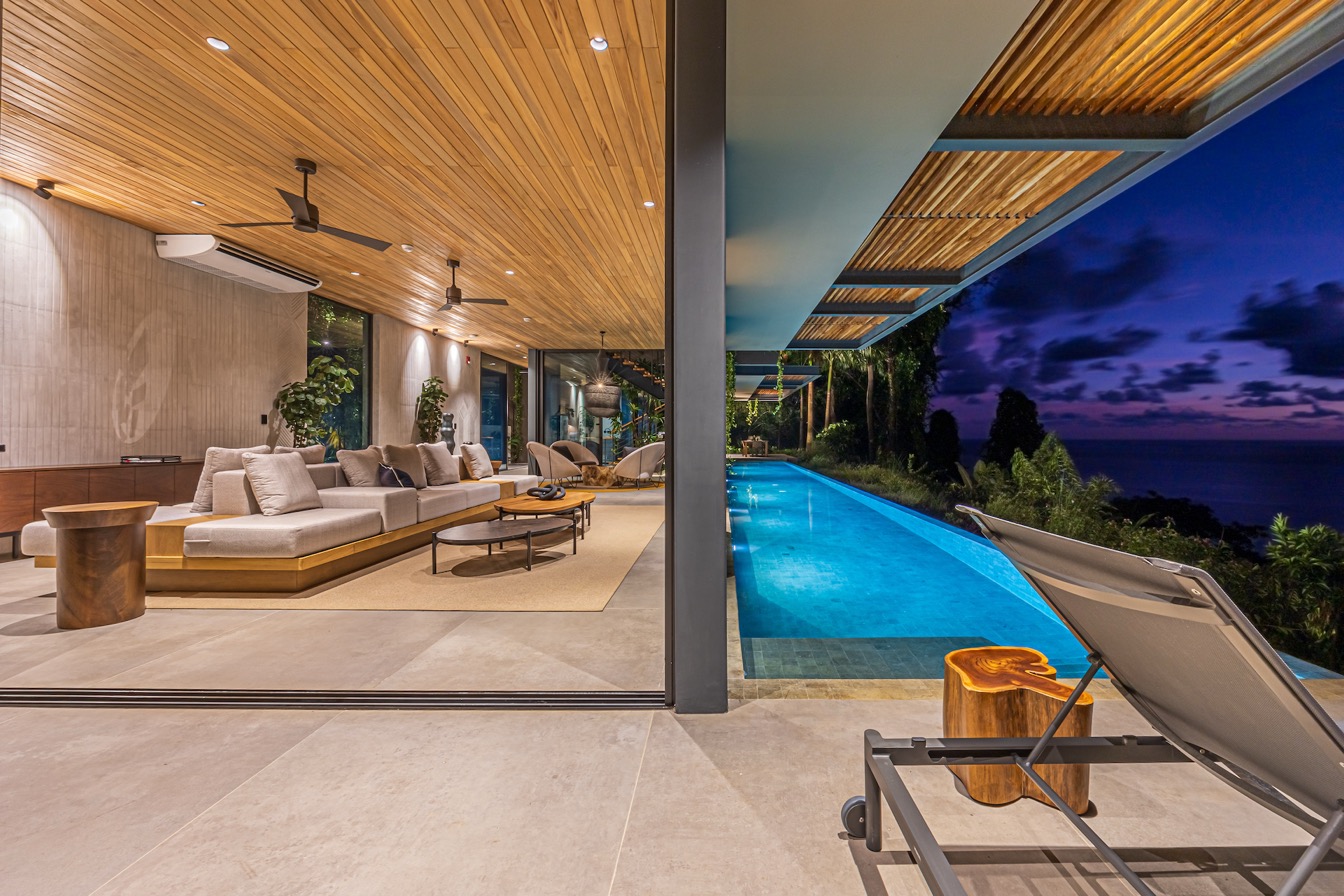 Architectural Masterpiece Overlooking the Waves of Dominical selected