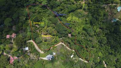 Ocean View Estate Lot with Private Waterfall – Uvita image 1
