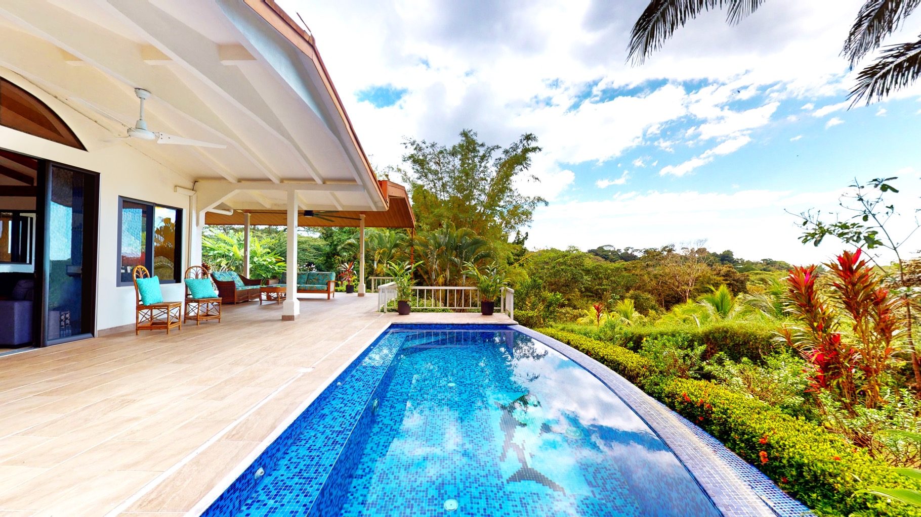 Charming 3 Bedroom Home with Lush Garden Acreage and Pocket Ocean View selected