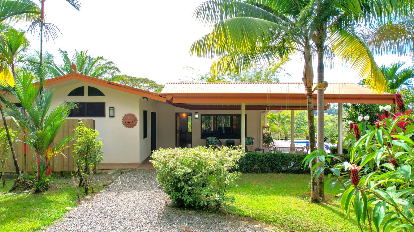 Charming 3 Bedroom Home with Lush Garden Acreage and Pocket Ocean View selected