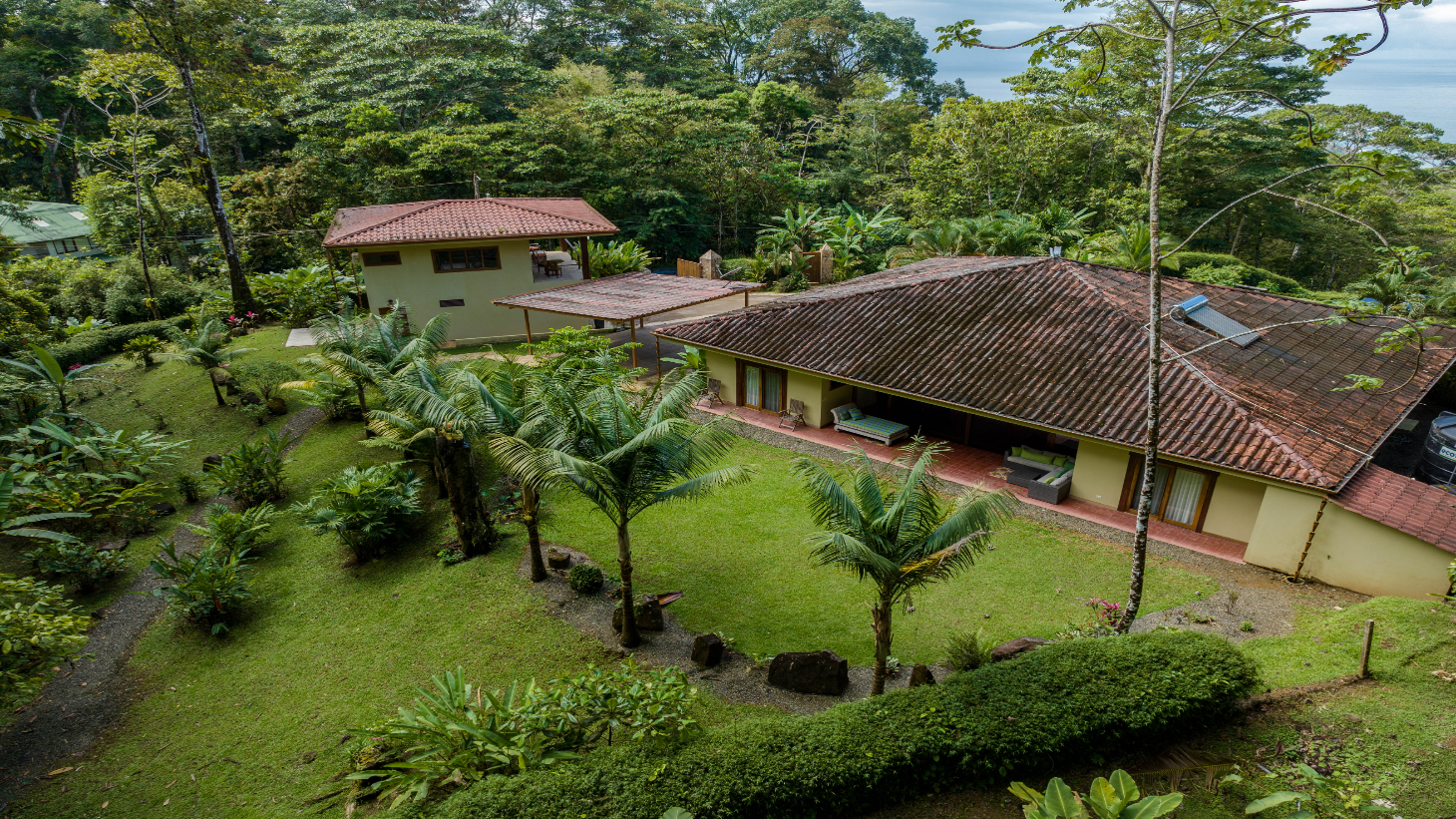 Ocean View Home with Rainforest setting in Escaleras of Dominical selected