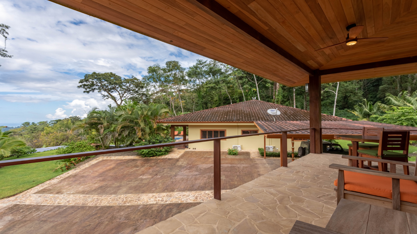 Ocean View Home with Rainforest setting in Escaleras of Dominical selected