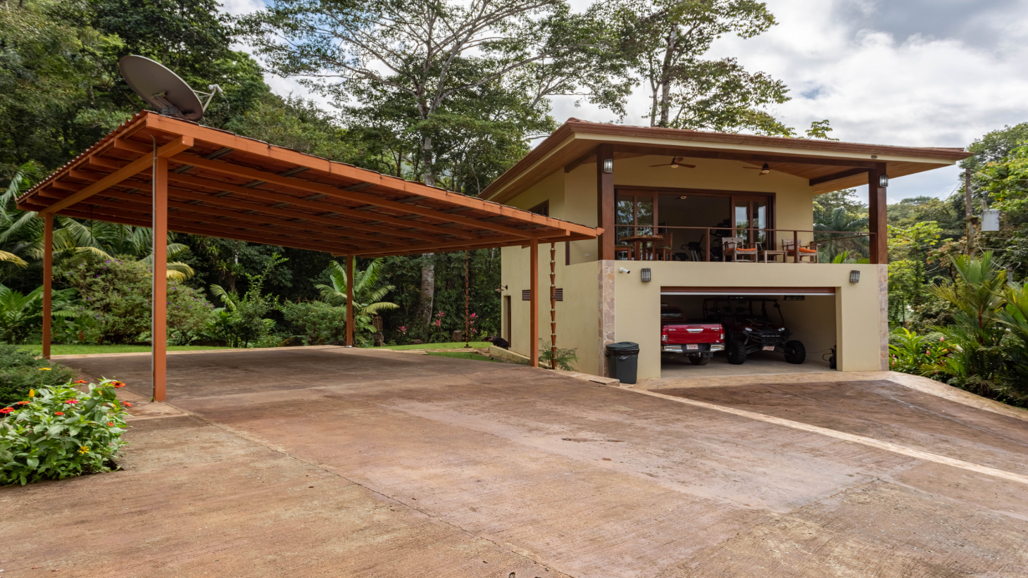 Ocean View Home with Rainforest setting in Escaleras of Dominical selected