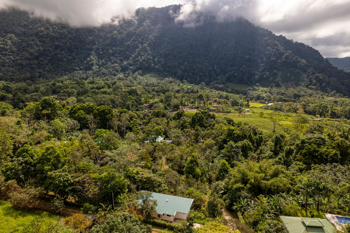 Two Modern Homes with Mountain View, Creek Access, and Multiple Building Sites in Tumbas, Tinamastes selected