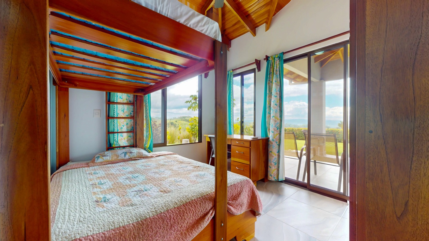 Ocean View Villa with Pool on acres in Costa Rica selected