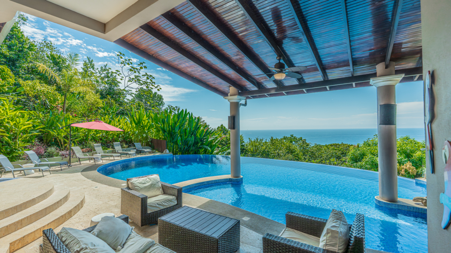 Ocean View Luxury Estate with An Incredible Location in Dominical selected
