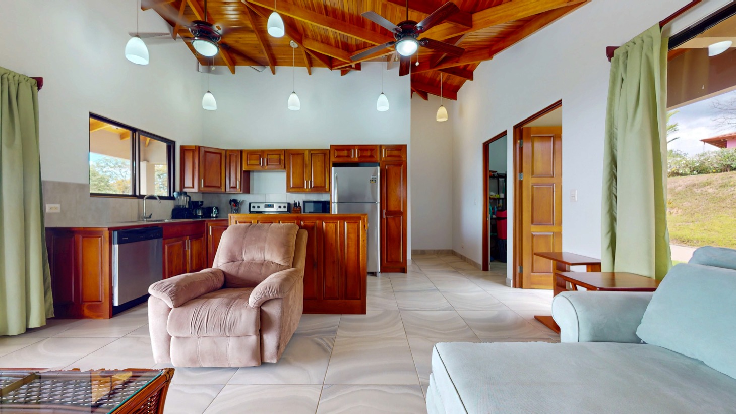 Ocean View Villa with Pool on acres in Costa Rica selected