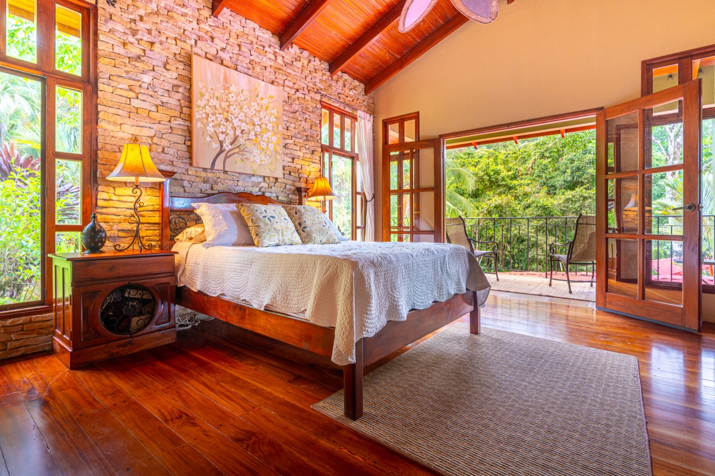 Private Colonial Estate with Riverfront & Ocean Views in Ojochal selected