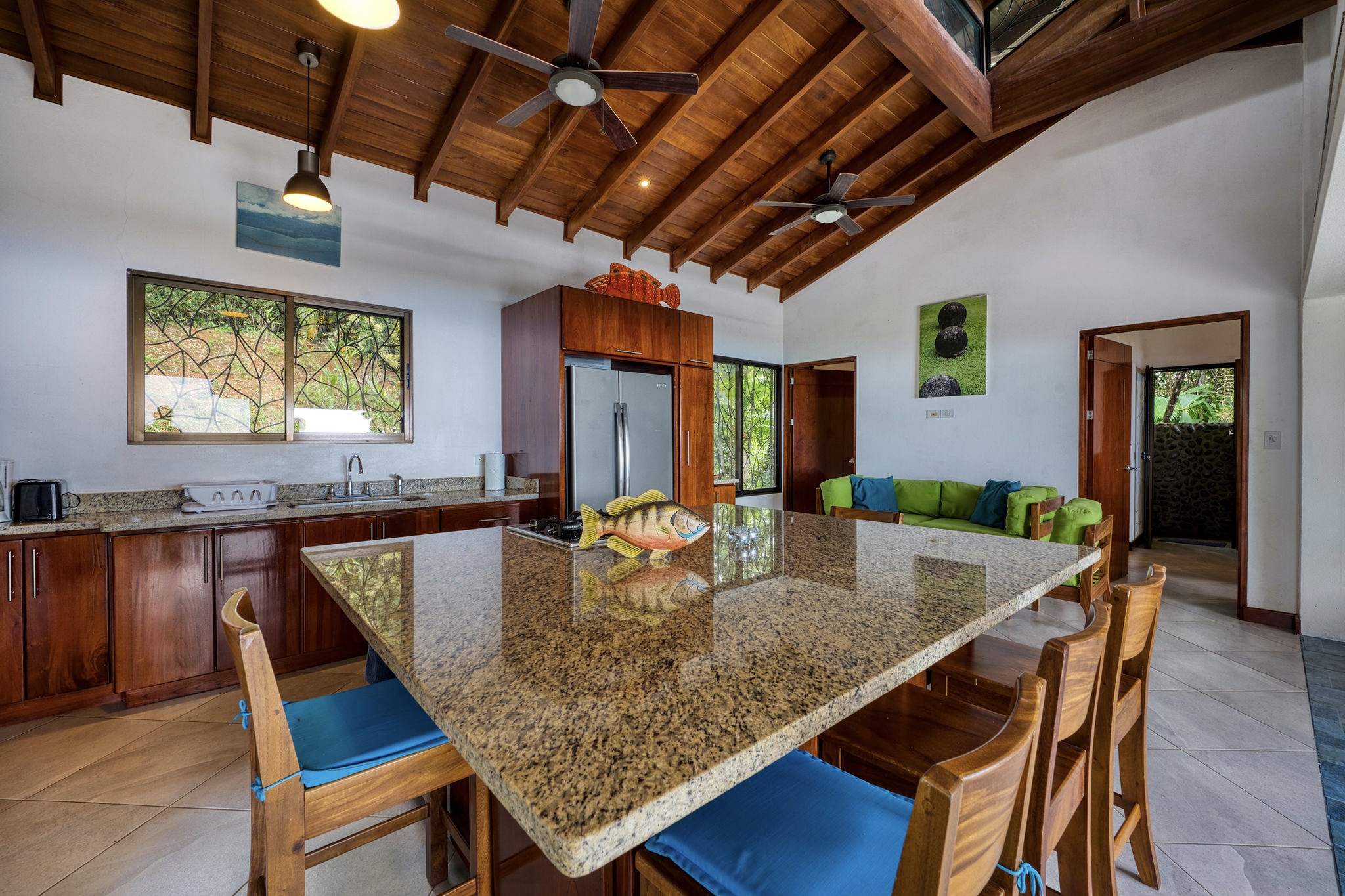 Wondrous Whale’s Tail Ocean View Home Above Uvita selected
