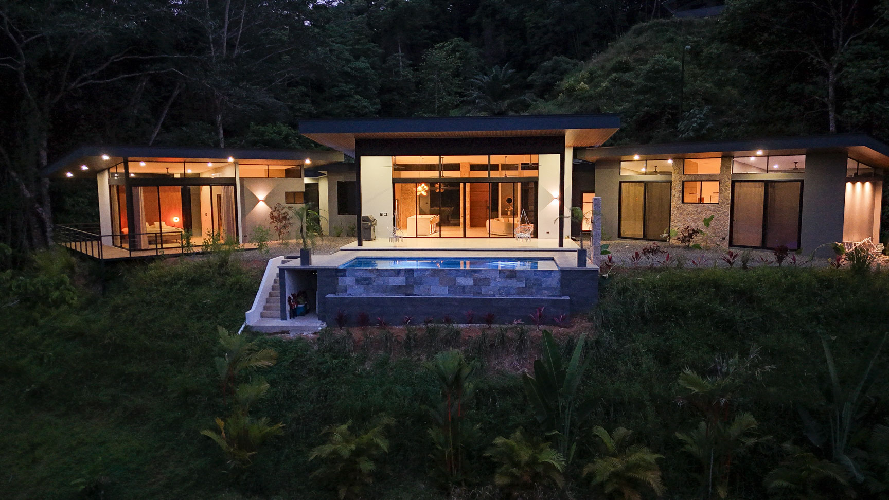 Modern Jungle Retreat with Infinity Pool and Panoramic Mountain Views in Ojochal selected