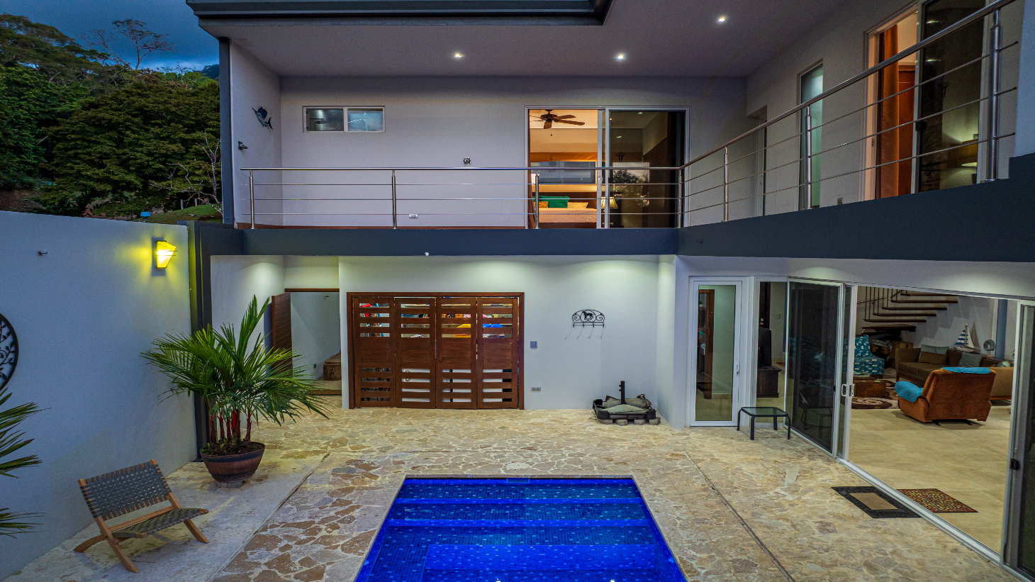 Elegant Tropical Villa Steps from Playa Hermosa – Gated Community selected