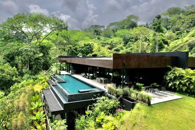 Architectural Masterpiece with Panoramic Whale’s Tail Views in Uvita image 1