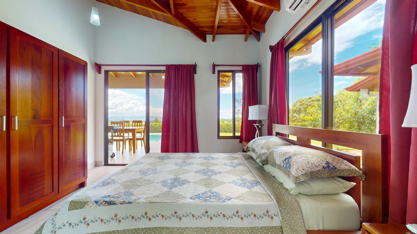 Ocean View Villa with Pool on acres in Costa Rica selected