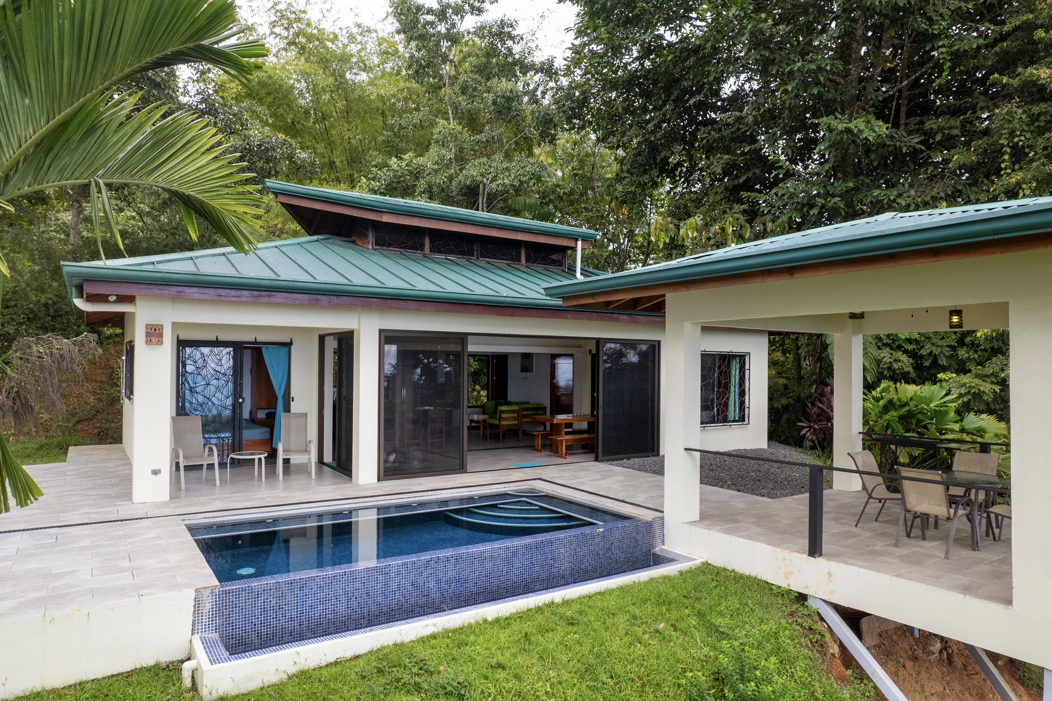 Wondrous Whale’s Tail Ocean View Home Above Uvita selected