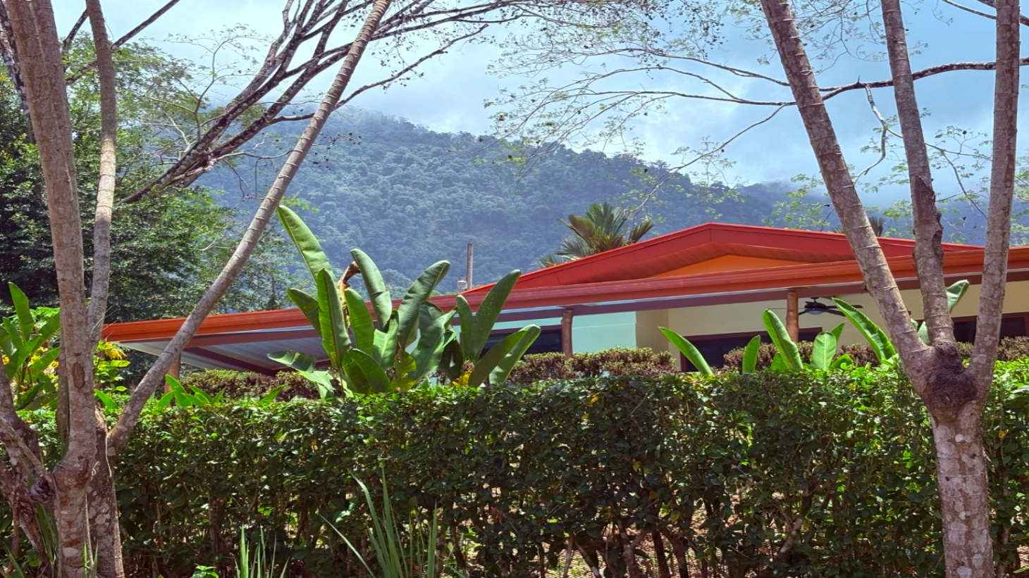 Move in ready 2 bedroom / 2 bathroom home with window ocean view and pool in Ojochal selected