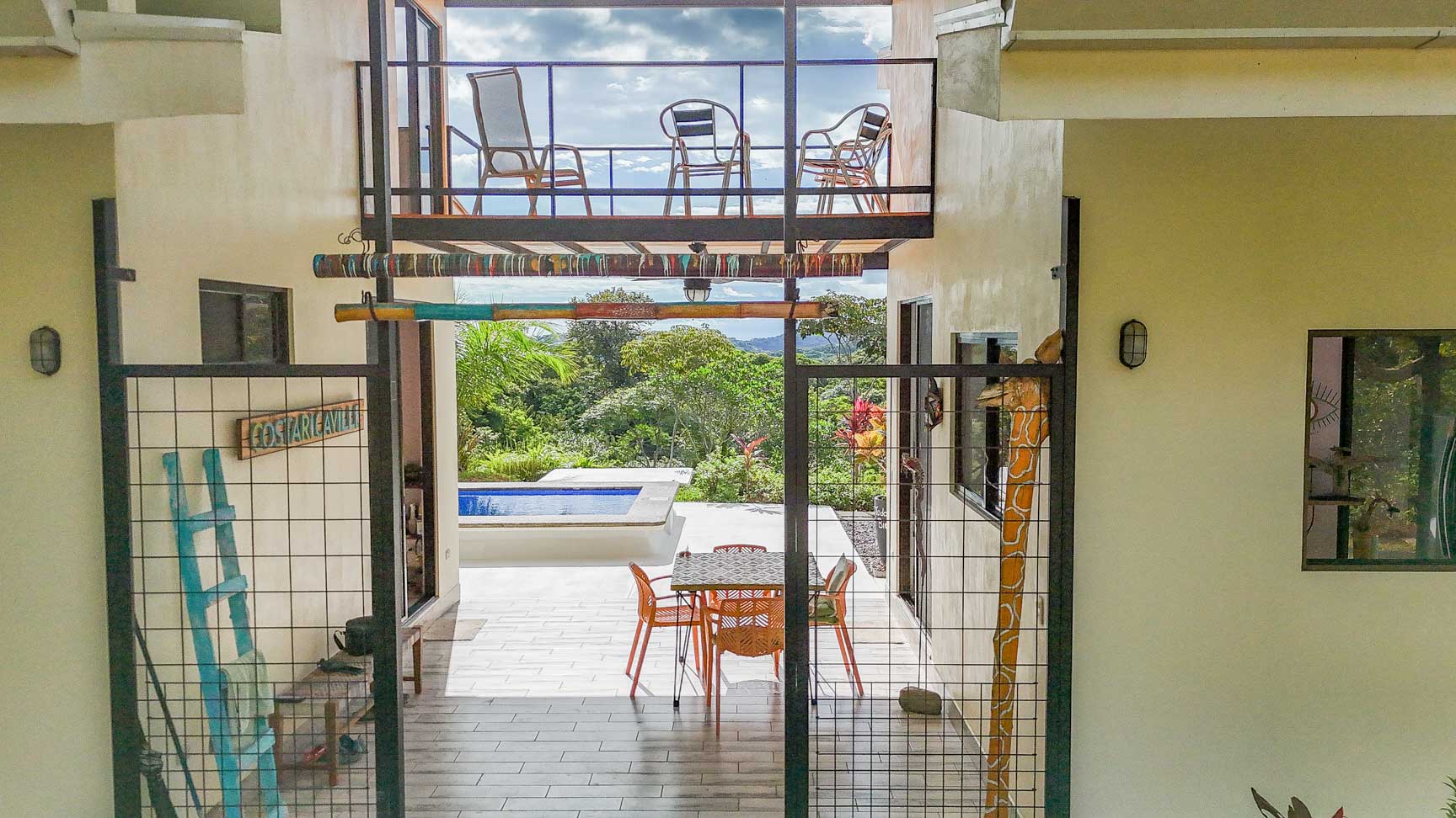 Ocean and Mountain View Retreat with Private River and Expansion Potential in Ojochal selected