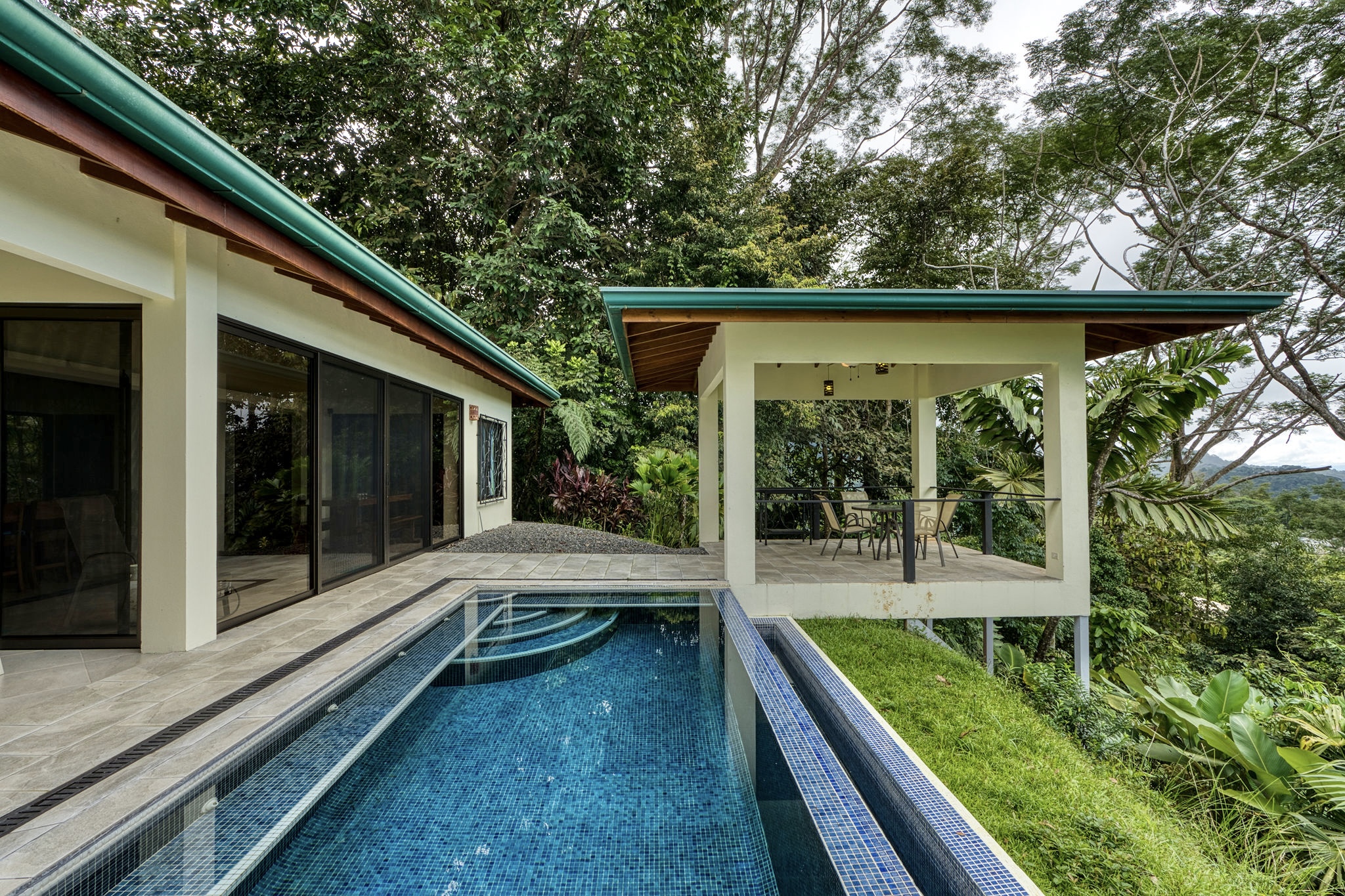 Wondrous Whale’s Tail Ocean View Home Above Uvita selected