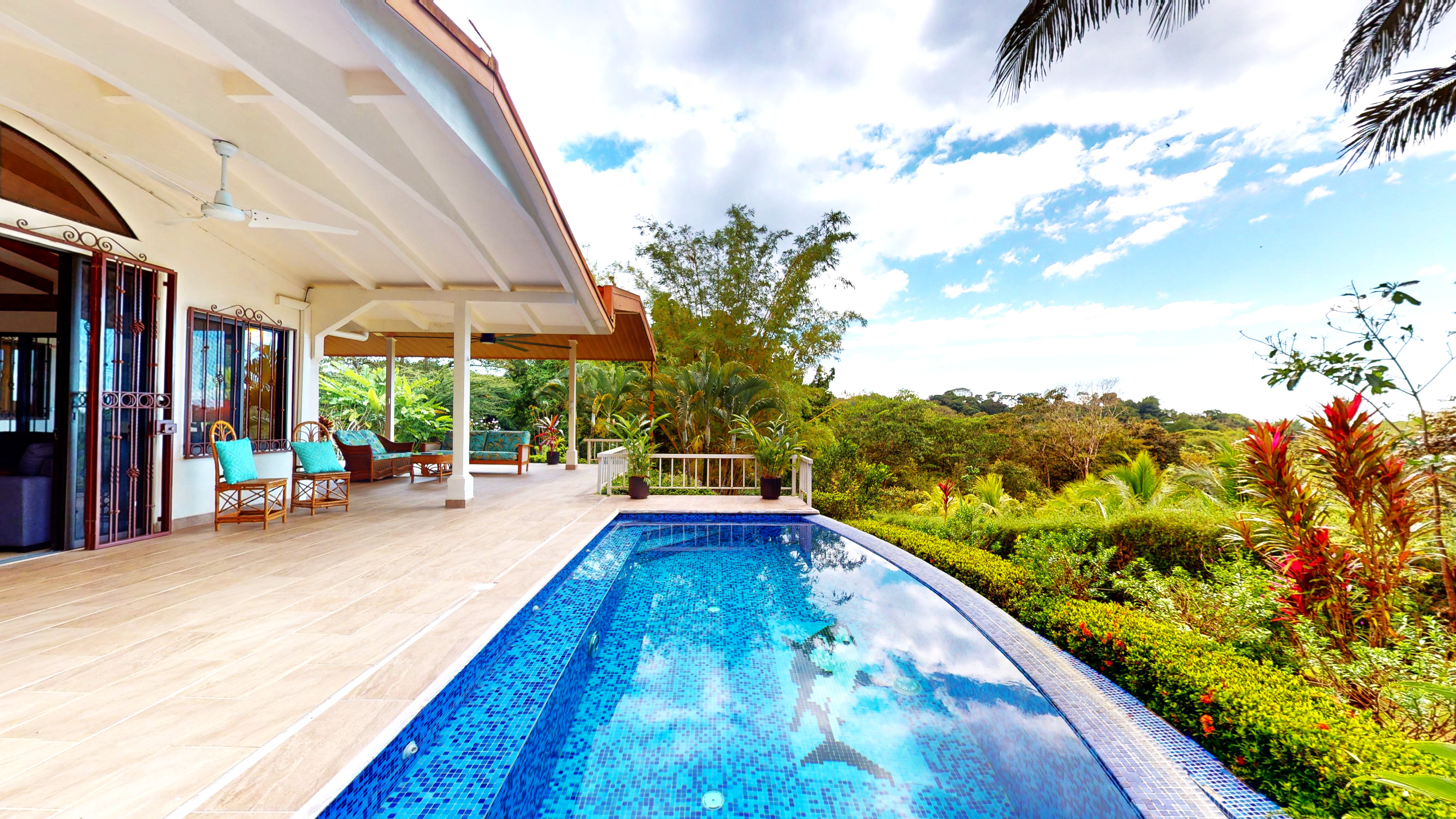 Charming 3 Bedroom Home with Lush Garden Acreage and Pocket Ocean View selected