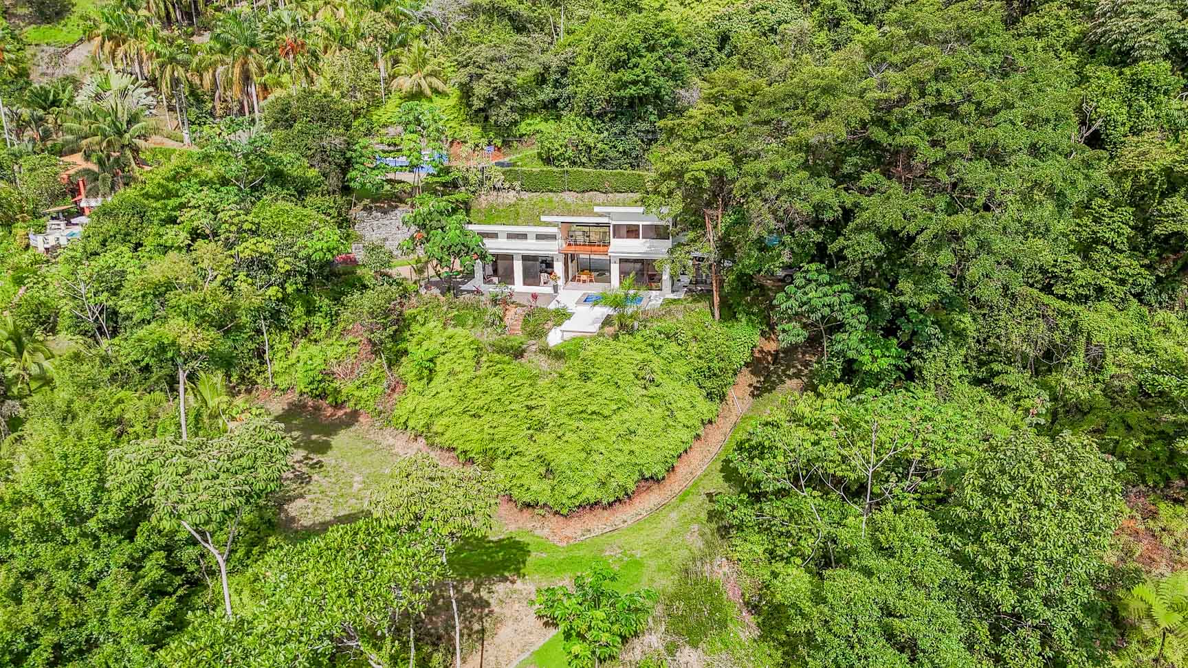 Ocean and Mountain View Retreat with Private River and Expansion Potential in Ojochal selected