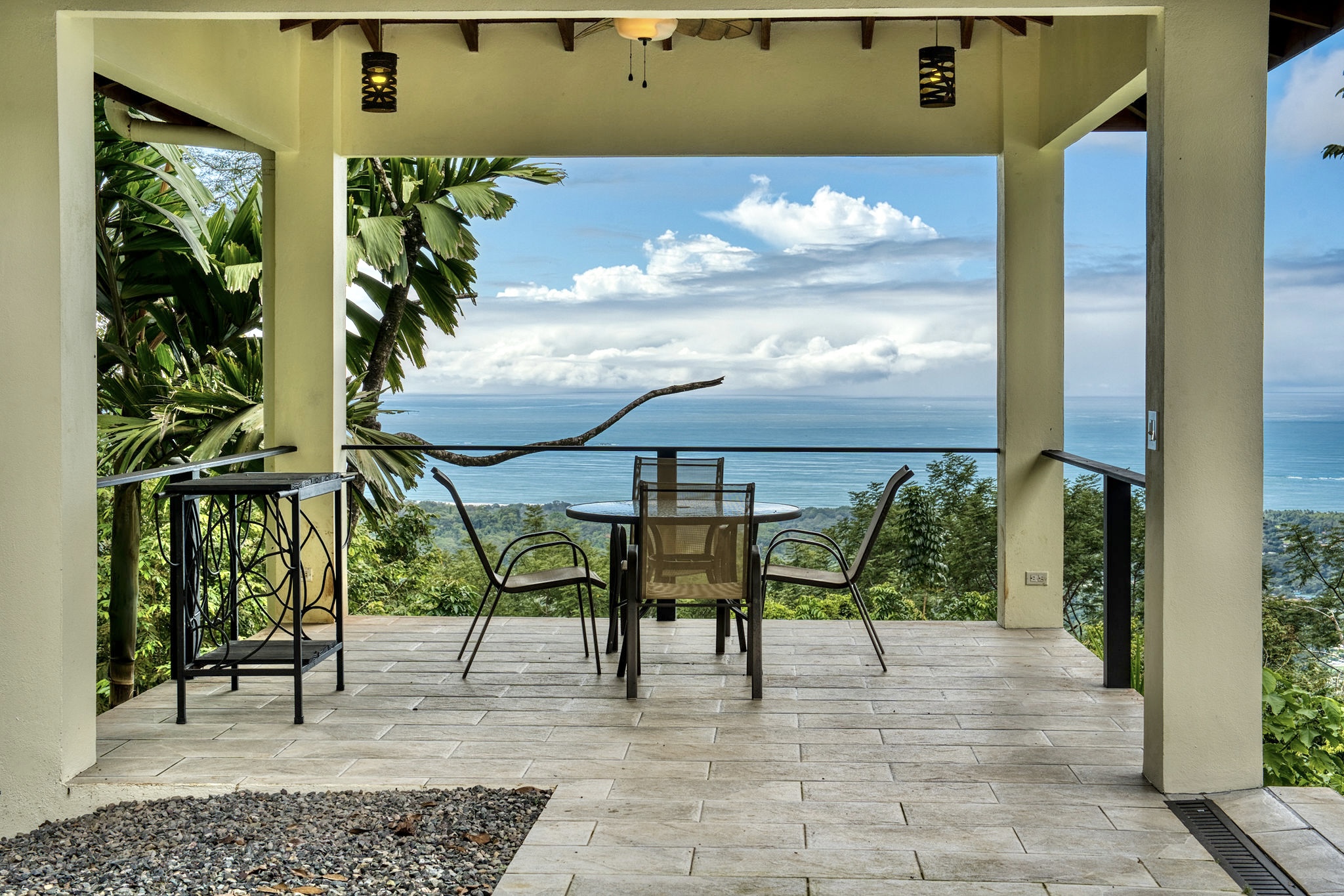 Wondrous Whale’s Tail Ocean View Home Above Uvita selected