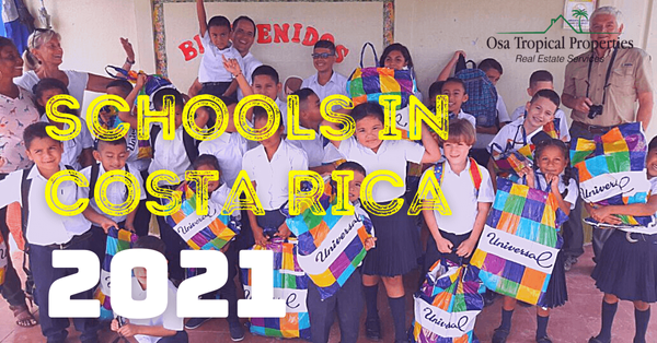 Schools in Costa Rica — Dominical, Ojochal, and Uvita Schools (2021)