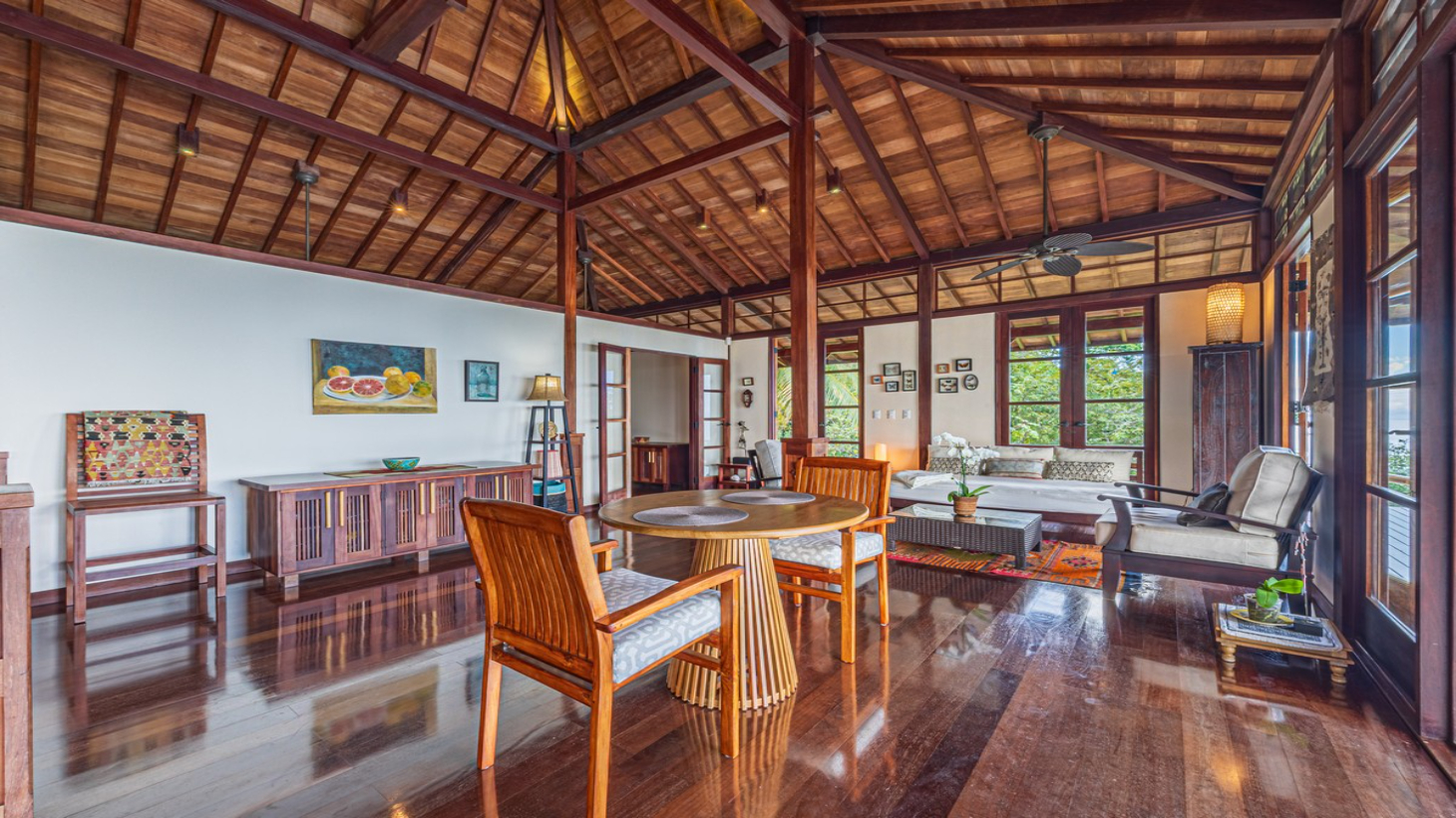 1.37 ACRES – 2 Bedroom Bali Style Home With Pool And THE BEST Ocean View  selected